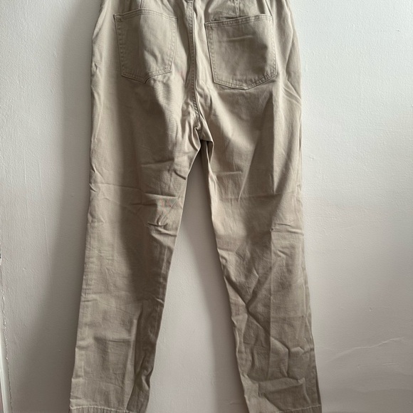 St. John's Bay Women's Straight Leg Pants in Beige - Picture 5 of 5